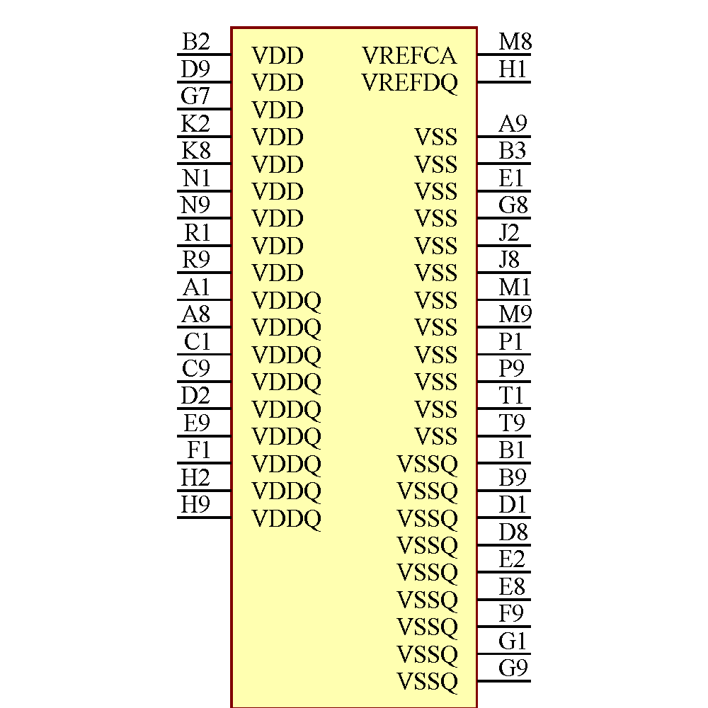 MT41K256M16TW-107 AUT:P Symbol - Micron