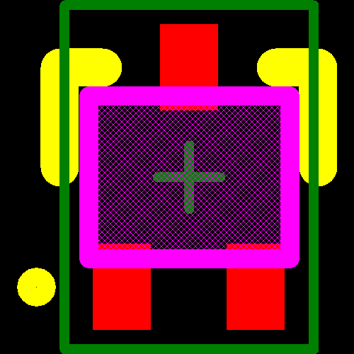 TPD2E009DRTR Footprint - Texas Instruments