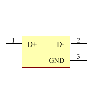 TPD2E009DRTR Symbol - Texas Instruments