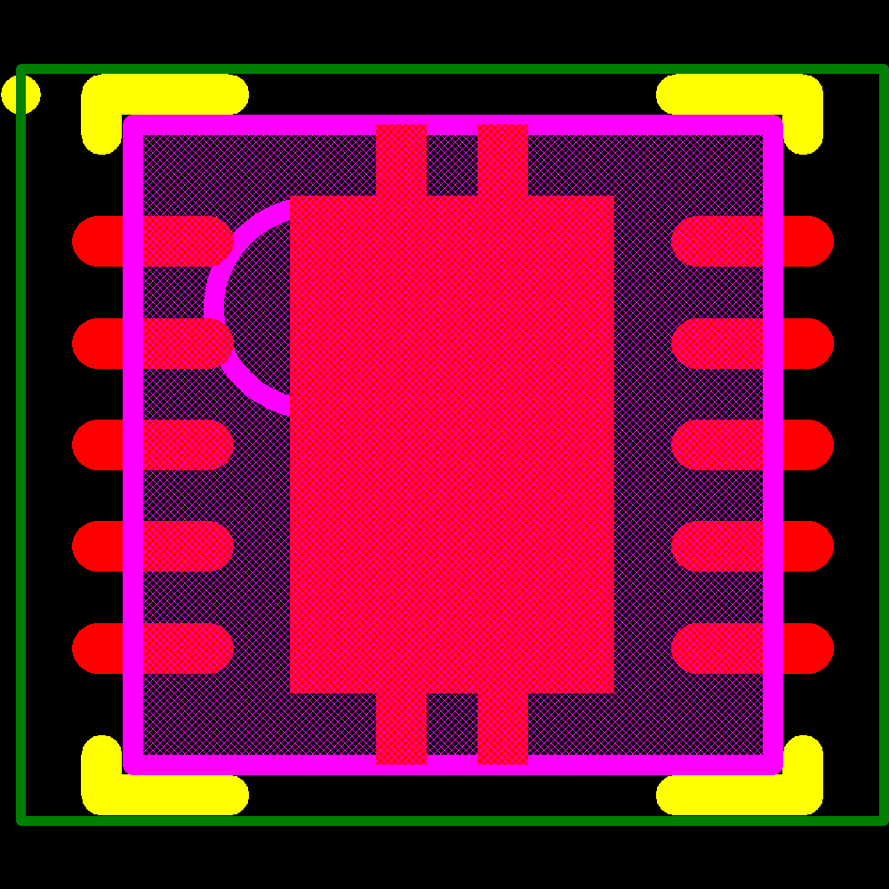 STLDC08PUR Footprint - STMicroelectronics