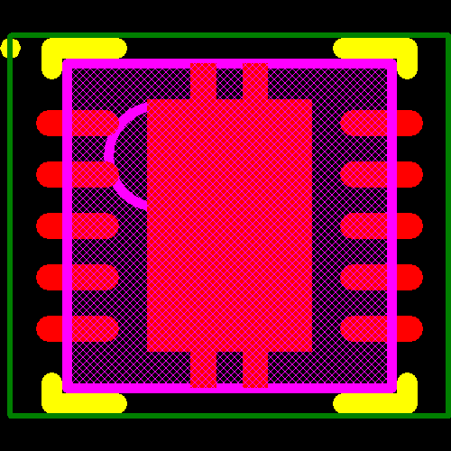 STLDC08PUR Footprint - STMicroelectronics