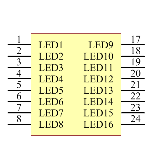 LT3754EUH#TRPBF Symbol - Analog Devices