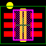 TLV61224DCKT Footprint - Texas Instruments