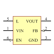 TLV61224DCKT Symbol - Texas Instruments