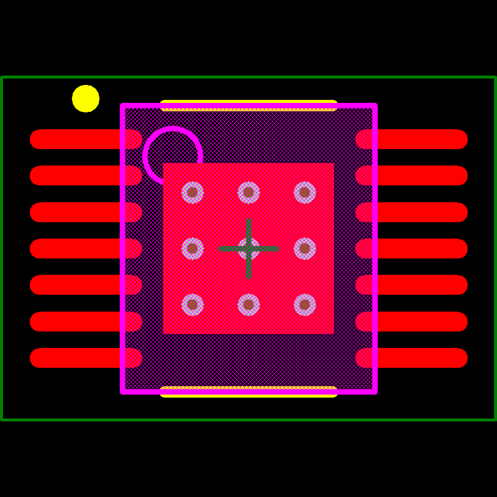 MAX8528EUD+ Footprint - Analog Devices