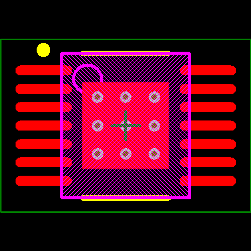 MAX8528EUD+ Footprint - Analog Devices