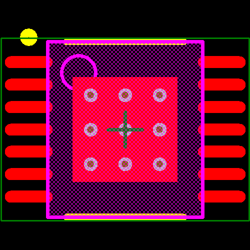 MAX8528EUD+ Footprint - Analog Devices
