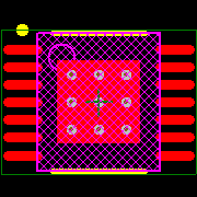 MAX8528EUD+ Footprint - Analog Devices