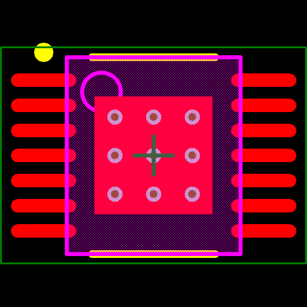 MAX8528EUD+ Footprint - Analog Devices