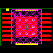 MAX8528EUD+ Footprint - Analog Devices