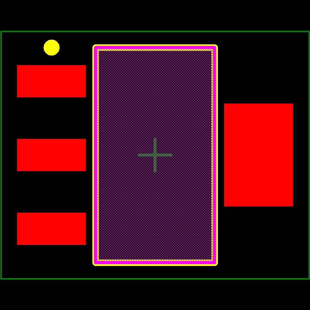 MCP1703A-5002E/DB Footprint - Microchip