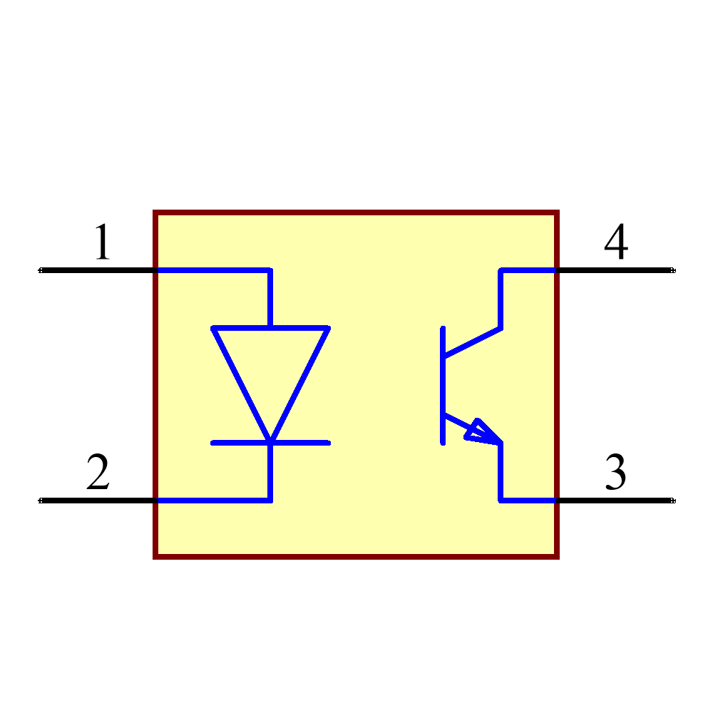 PC817XNNIP0F Symbol - Sharp