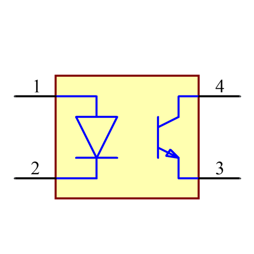 PC817XNNIP0F Symbol - Sharp