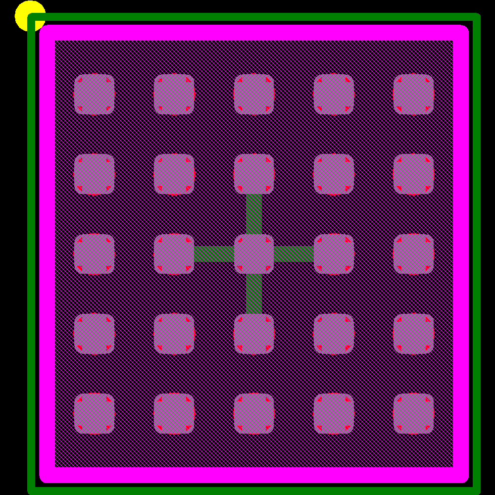 LP5520TL/NOPB Footprint - Texas Instruments