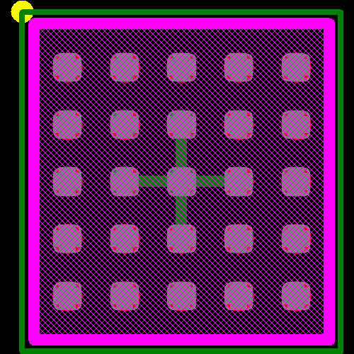 LP5520TL/NOPB Footprint - Texas Instruments