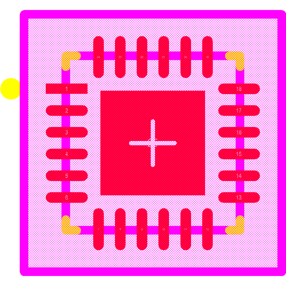 IIS328DQTR Footprint - STMicroelectronics