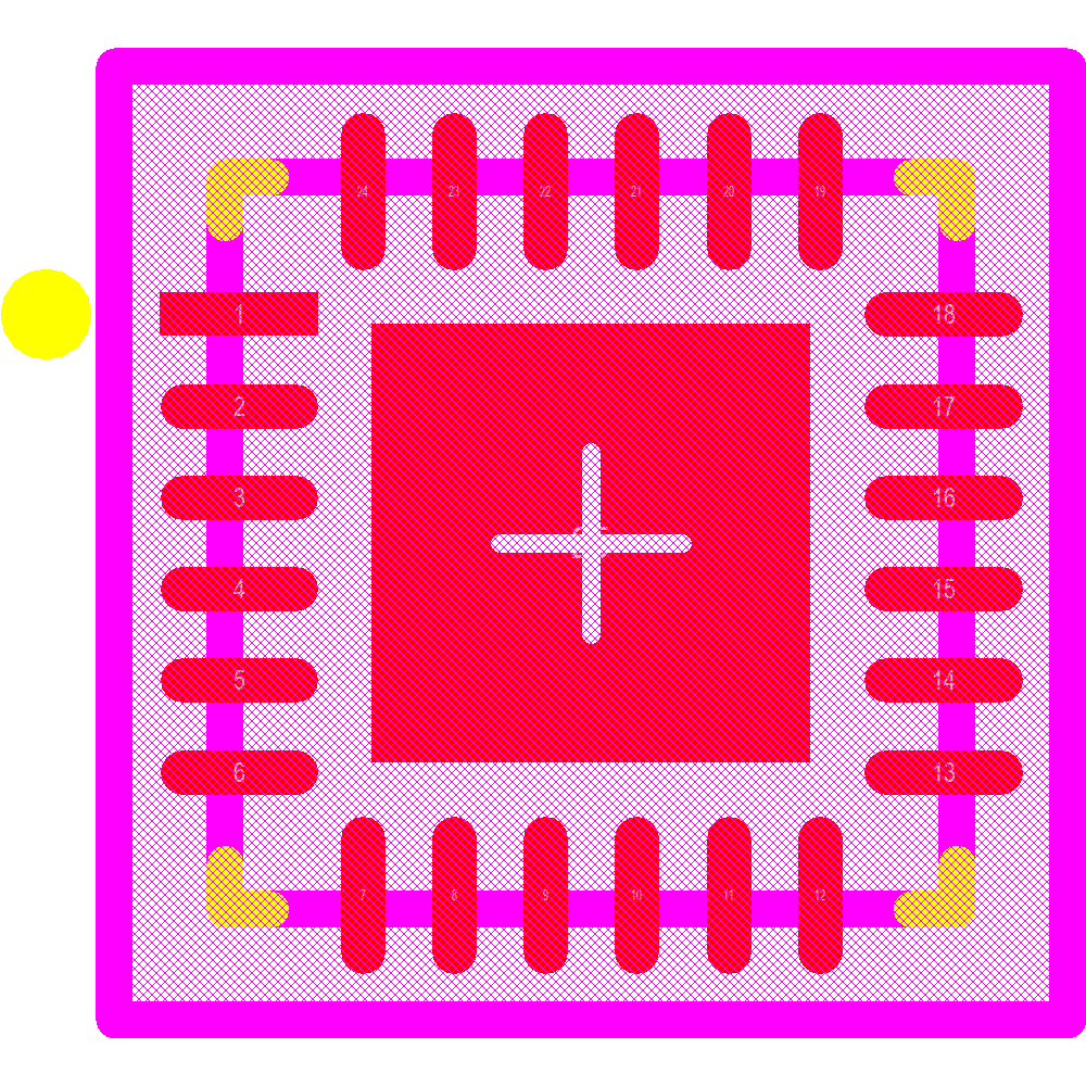 IIS328DQTR Footprint - STMicroelectronics
