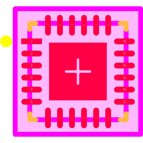 IIS328DQTR Footprint - STMicroelectronics
