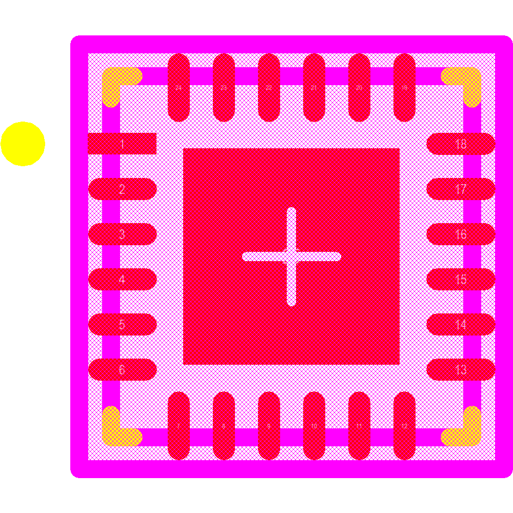 IIS328DQTR Footprint - STMicroelectronics