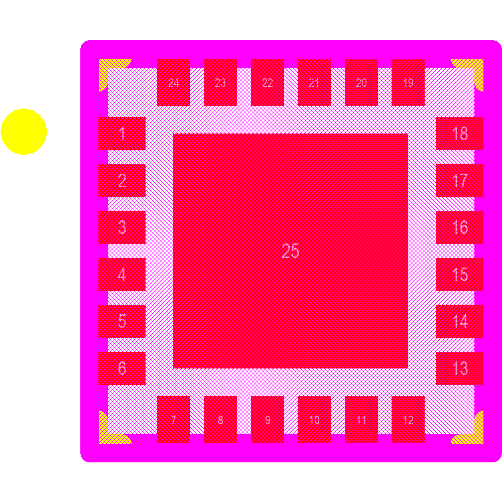 IIS328DQTR Footprint - STMicroelectronics