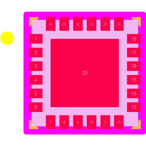 IIS328DQTR Footprint - STMicroelectronics