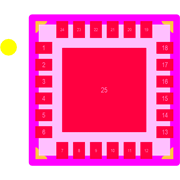 IIS328DQTR Footprint - STMicroelectronics