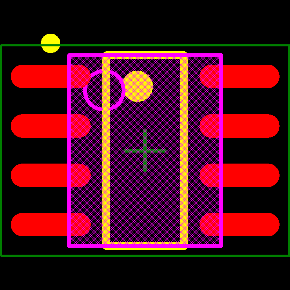 25C160T-E/SN Footprint - Microchip