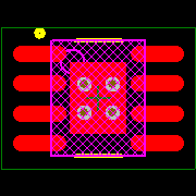 LM3402HVMR/NOPB Footprint - Texas Instruments