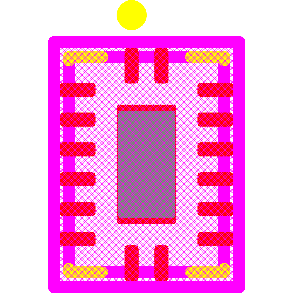 SN74HCS165BQBR Footprint - Texas Instruments