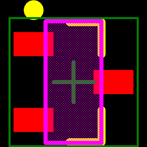 LM4050BIM3X-4.1 Footprint - Texas Instruments
