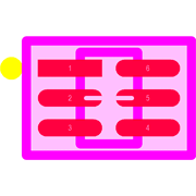 ESDA6V1-5W6 Footprint - STMicroelectronics