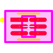 ESDA6V1-5W6 Footprint - STMicroelectronics