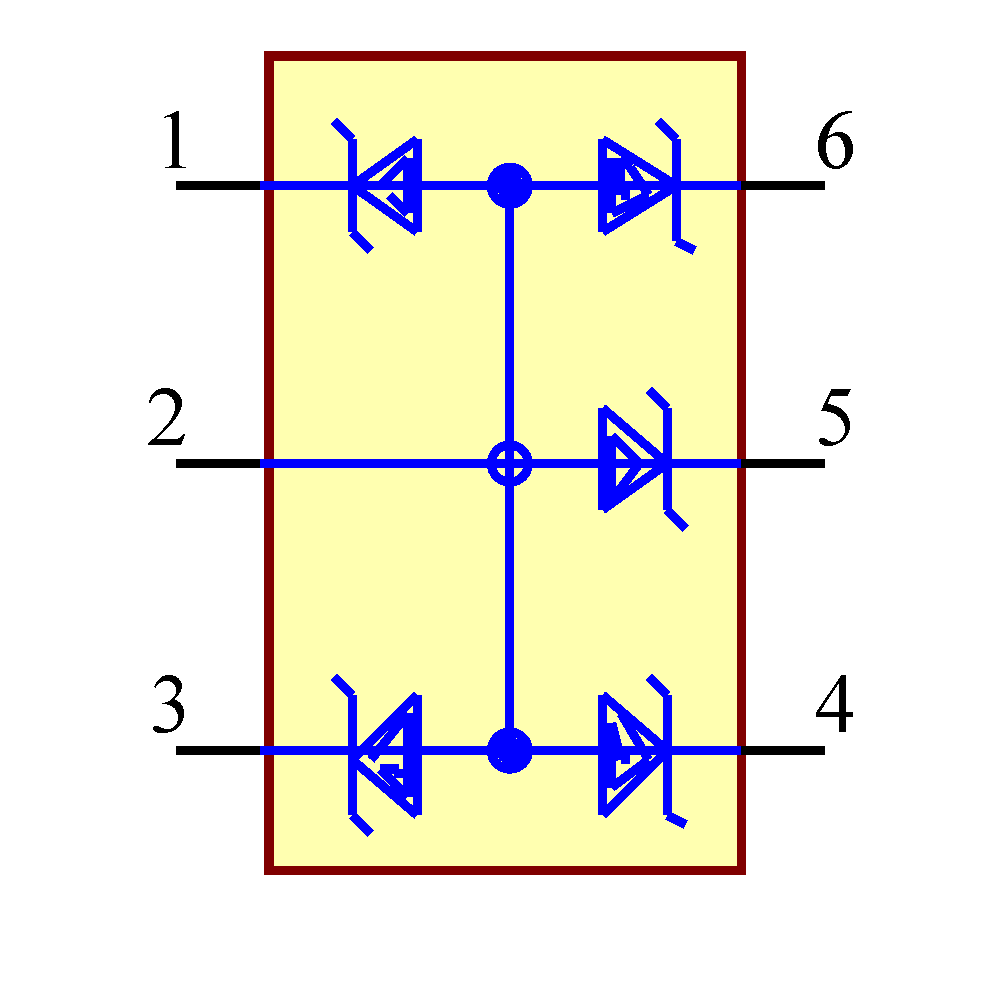 ESDA6V1-5W6 Symbol - STMicroelectronics
