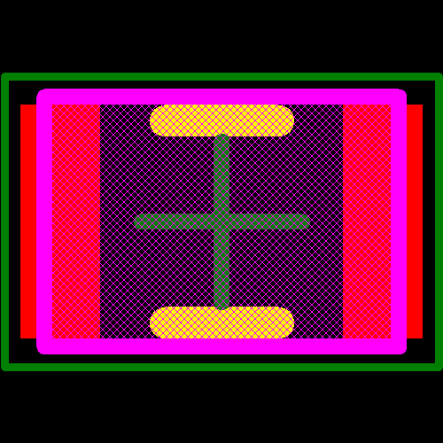 TACR105K025XTA Footprint - KYOCERA AVX
