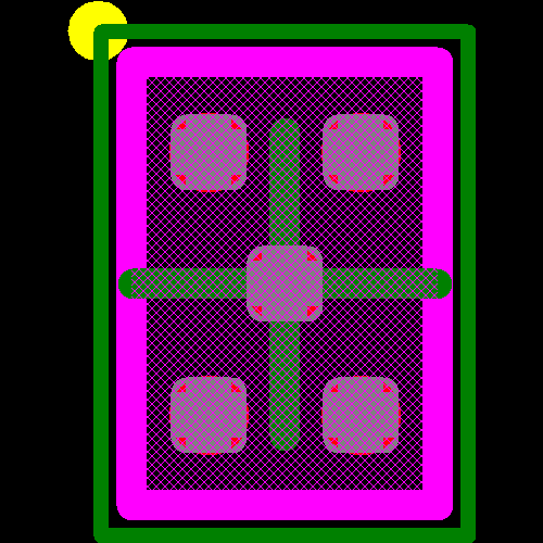 LP3985ITLX-2.5/NOPB Footprint - Texas Instruments
