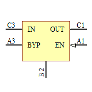LP3985ITLX-2.5/NOPB Symbol - Texas Instruments
