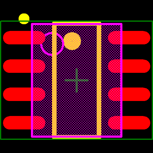 AT24C02BN-SP25-T Footprint - Atmel