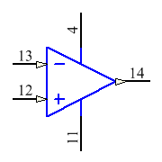 LT1365CN#PBF Symbol - Analog Devices