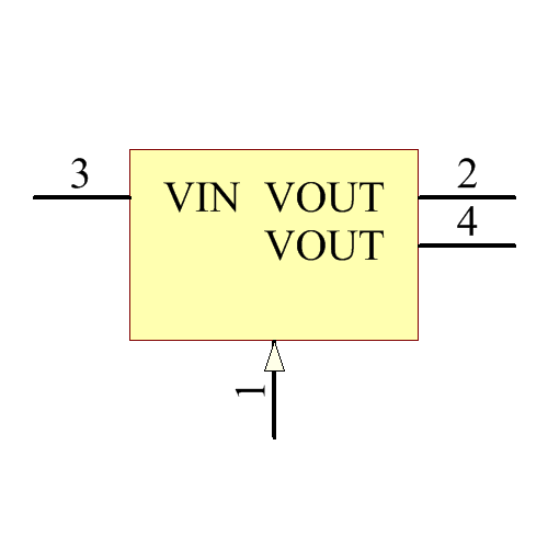 REG1117-3.3/2K5G4 Symbol - Texas Instruments