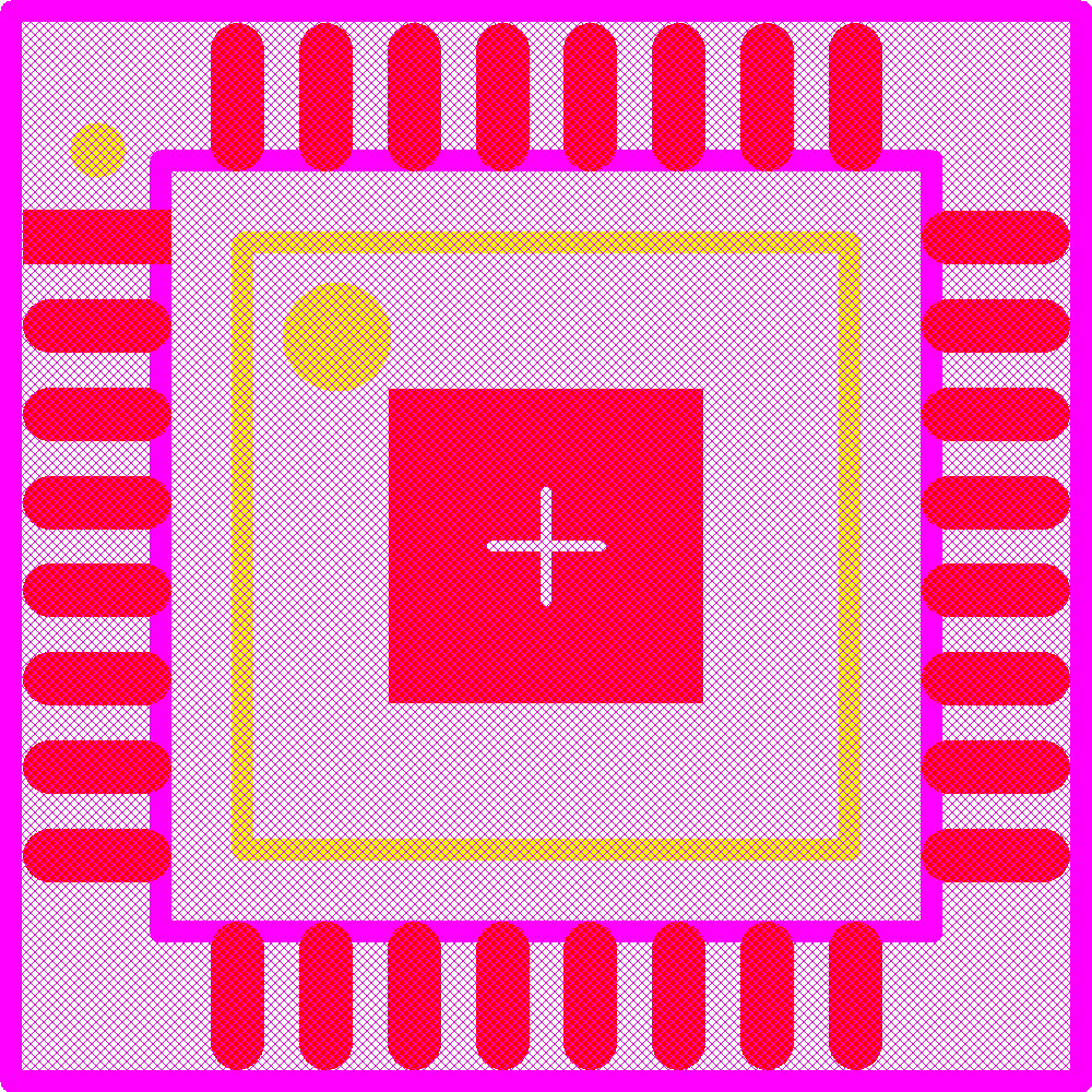 LP8860AQVFPRQ1 Footprint - Texas Instruments