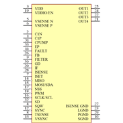 LP8860AQVFPRQ1 Symbol - Texas Instruments