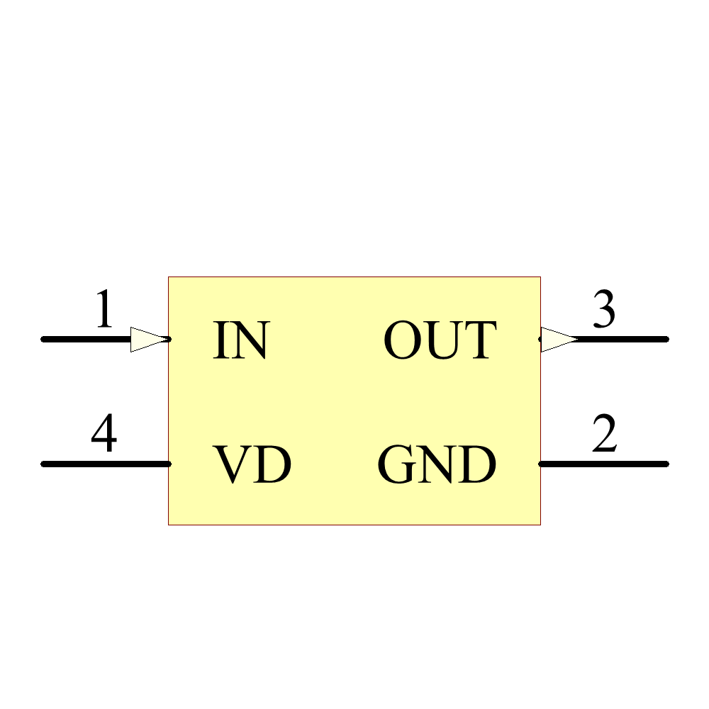 BGA420H6327XTSA1 Symbol - Infineon