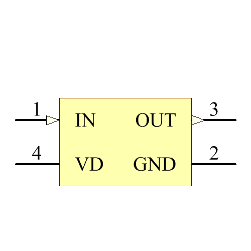 BGA420H6327XTSA1 Symbol - Infineon