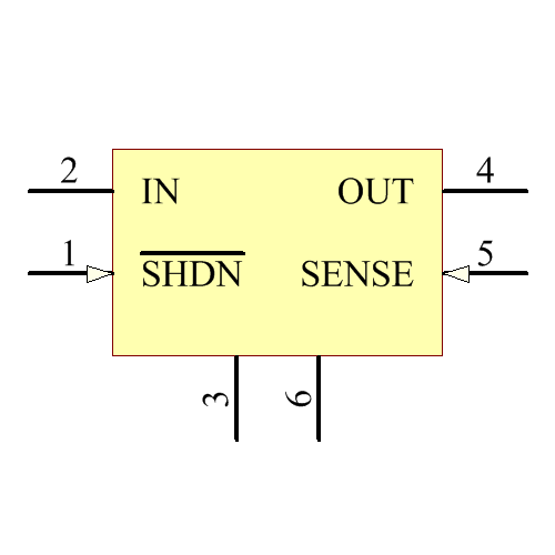 TL1963A-25DCQT Symbol - Texas Instruments
