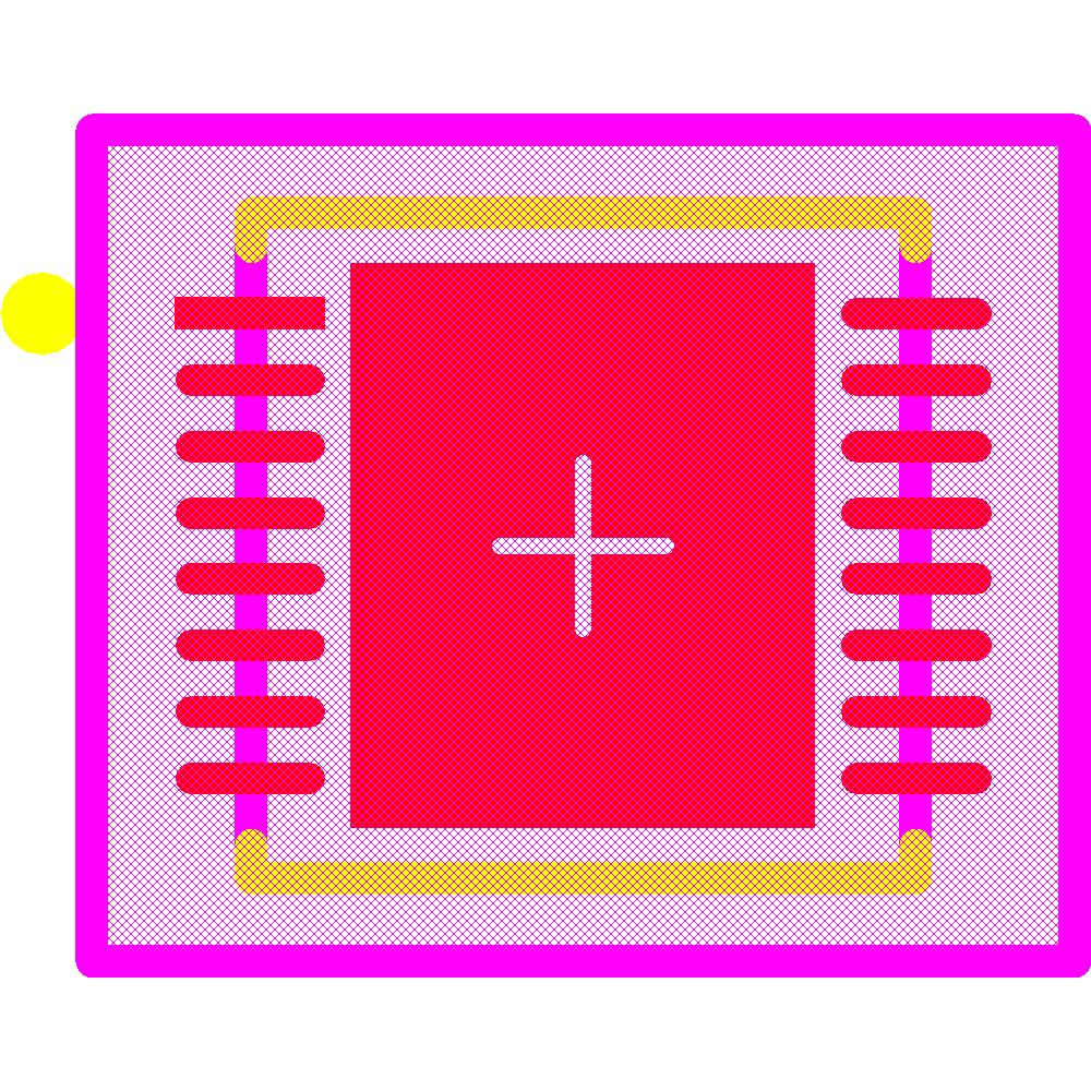 ADP8140ACPZ-1-R7 Footprint - Analog Devices