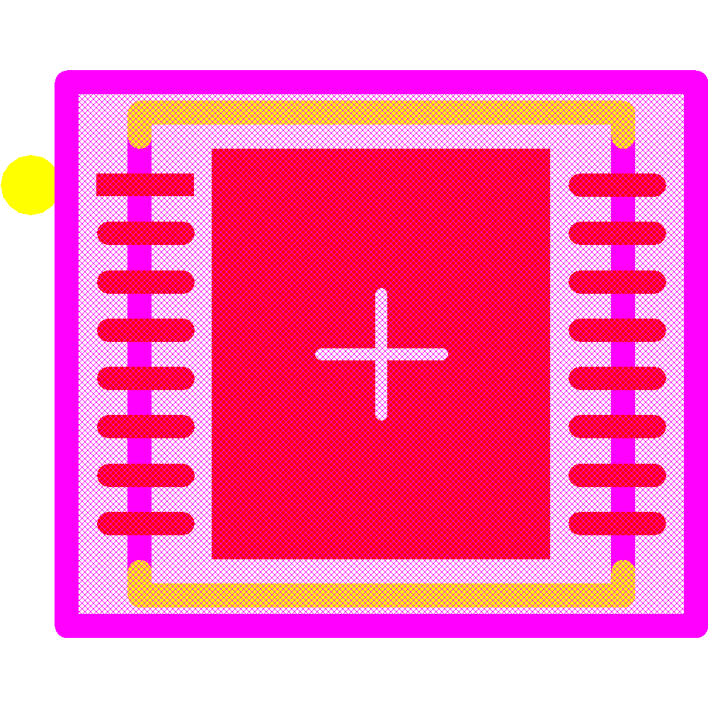 ADP8140ACPZ-1-R7 Footprint - Analog Devices