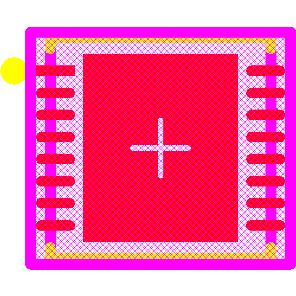 ADP8140ACPZ-1-R7 Footprint - Analog Devices
