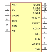 ADP8140ACPZ-1-R7 Symbol - Analog Devices