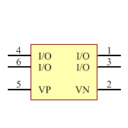 NUP4301MR6T1G Symbol - onsemi