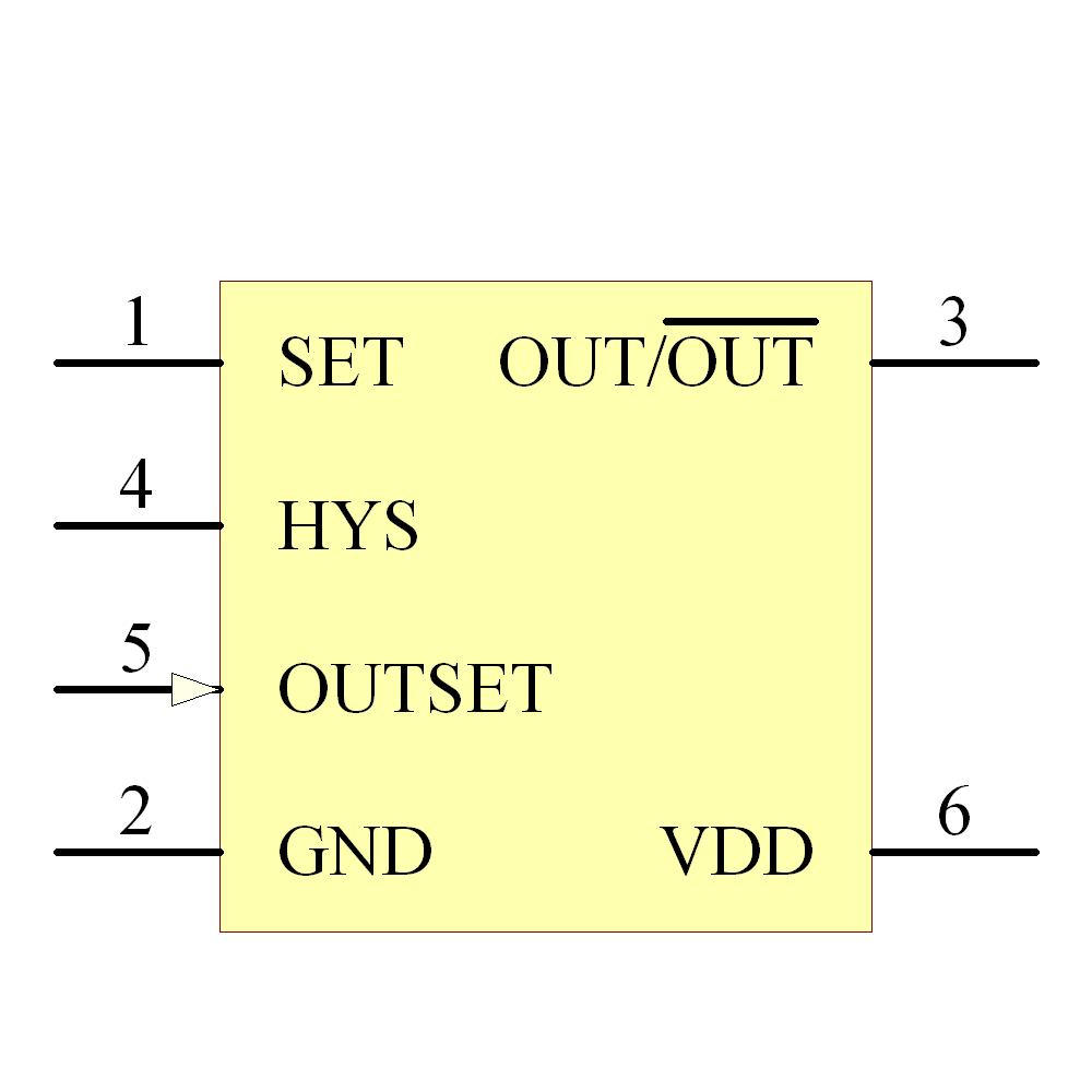 MCP9510HT-E/CH Symbol - Microchip